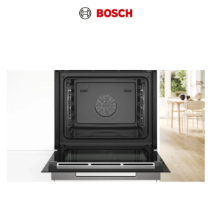 Bosch HSG7361B1 71公升 嵌入式蒸焗爐 (黑色玻璃)